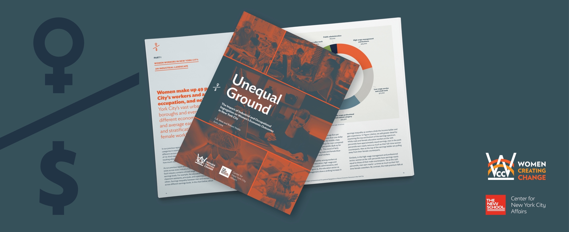 Brecha salarial entre hombres y mujeres en Nueva York: presentaci&oacute;n del informe "Unequal Ground